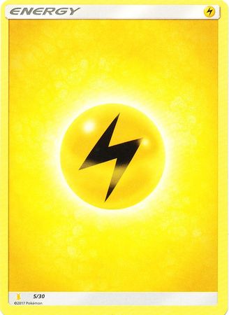 Lightning Energy (5/30) [Sun & Moon: Trainer Kit - Alolan Raichu] Pokémon