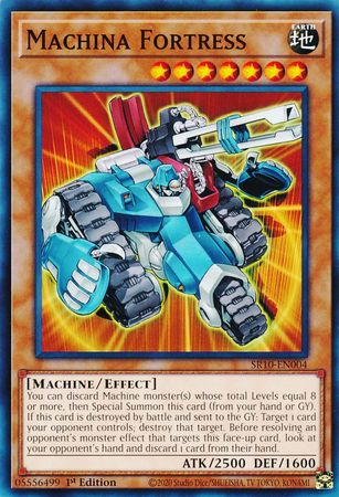 Machina Fortress [SR10-EN004] Common Yu-Gi-Oh!