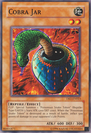 Cobra Jar [DR1-EN023] Common Yu-Gi-Oh!