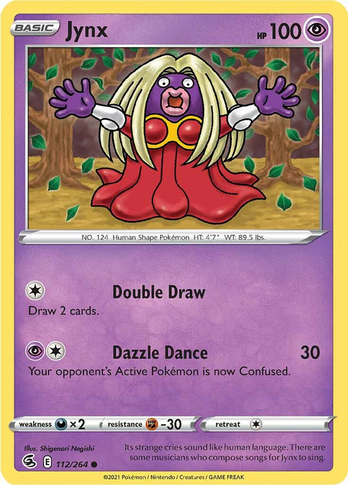 Jynx (112/264) [Sword & Shield: Fusion Strike] Pokémon