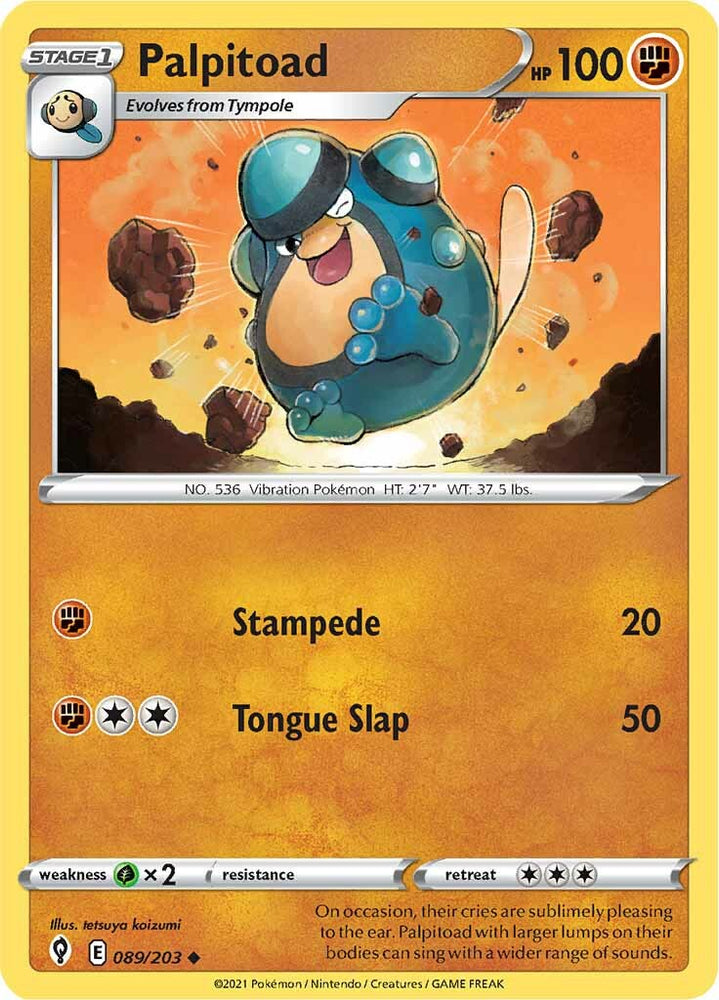 Palpitoad (089/203) [Sword & Shield: Evolving Skies] Pokémon