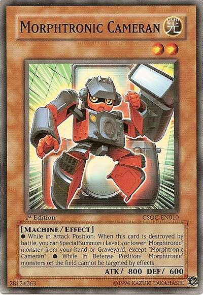 Morphtronic Cameran [CSOC-EN010] Common Yu-Gi-Oh!