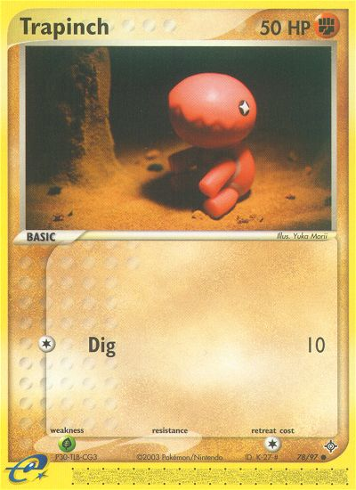 Trapinch (78/97) [EX: Dragon] Pokémon