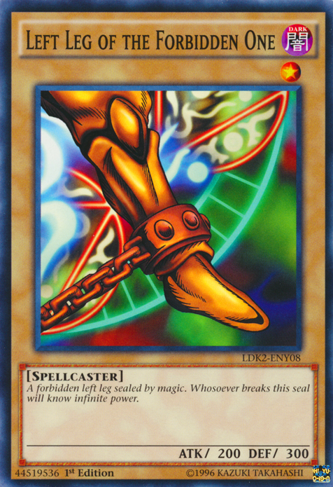 Left Leg of the Forbidden One [LDK2-ENY08] Common Yu-Gi-Oh!