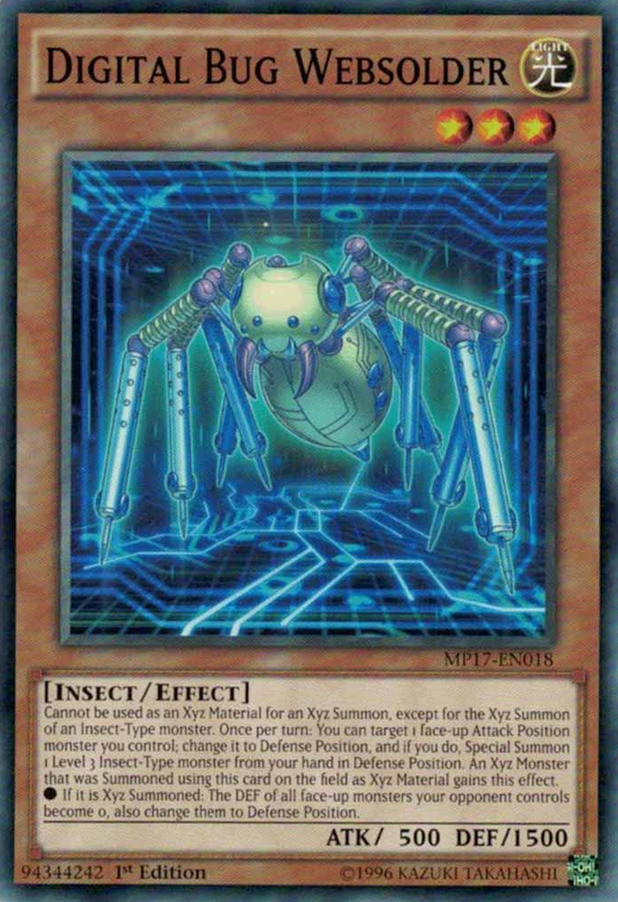 Digital Bug Websolder [MP17-EN018] Common Yu-Gi-Oh!