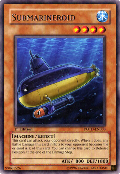 Submarineroid [POTD-EN008] Rare Yu-Gi-Oh!