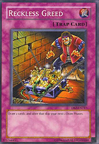 Reckless Greed [DB2-EN247] Common Yu-Gi-Oh!