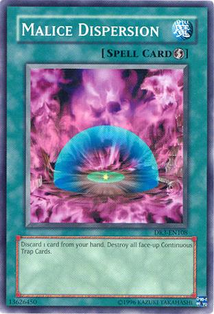 Malice Dispersion [DR3-EN108] Common Yu-Gi-Oh!