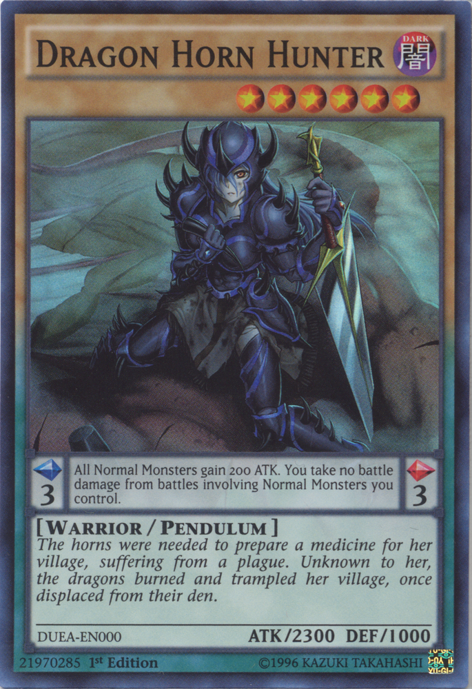 Dragon Horn Hunter [DUEA-EN000] Super Rare Yu-Gi-Oh!