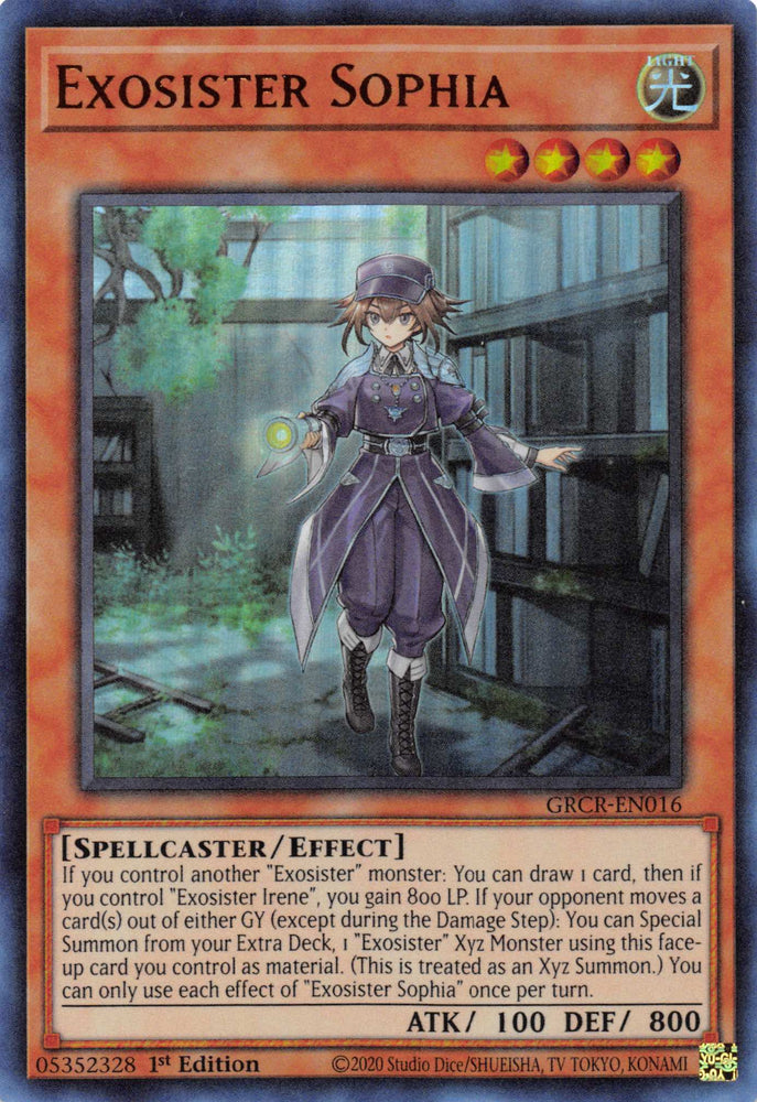 Exosister Sophia [GRCR-EN016] Ultra Rare Yu-Gi-Oh!