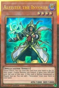 Aleister the Invoker (Alternate Art) [MAGO-EN016] Gold Rare Yu-Gi-Oh!