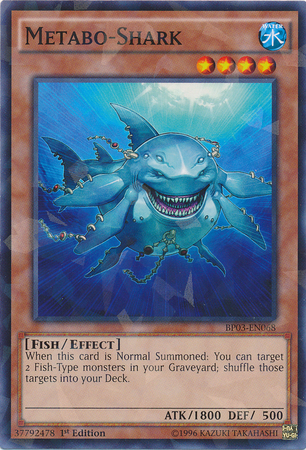 Metabo-Shark [BP03-EN068] Shatterfoil Rare Yu-Gi-Oh!