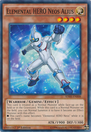 Elemental Hero Neos Alius [SDHS-EN008] Common Yu-Gi-Oh!