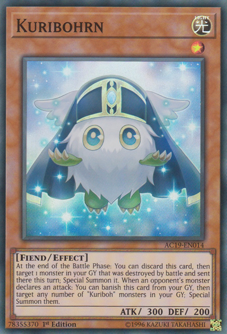 Kuribohrn [AC19-EN014] Super Rare Yu-Gi-Oh!