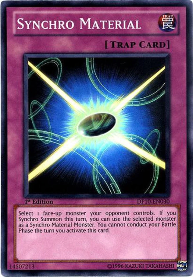 Synchro Material [DP10-EN030] Super Rare Yu-Gi-Oh!
