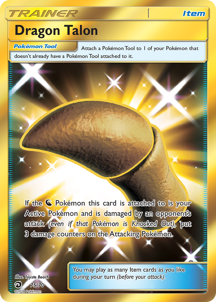 Dragon Talon (75/70) [Sun & Moon: Dragon Majesty] Pokémon