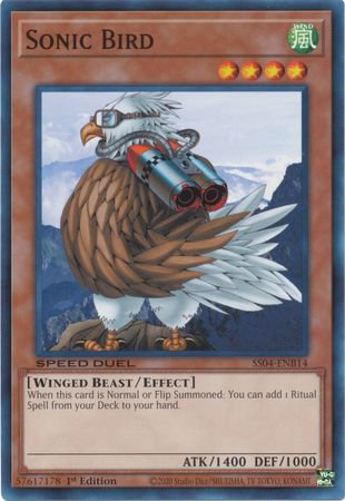 Sonic Bird [SS04-ENB14] Common Yu-Gi-Oh!