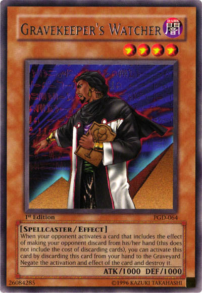 Gravekeeper's Watcher [PGD-064] Rare Yu-Gi-Oh!