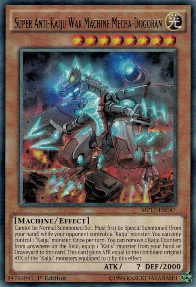 Super Anti-Kaiju War Machine Mecha-Dogoran [MP17-EN047] Rare Yu-Gi-Oh!