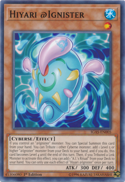 Hiyari @Ignister [IGAS-EN005] Common Yu-Gi-Oh!