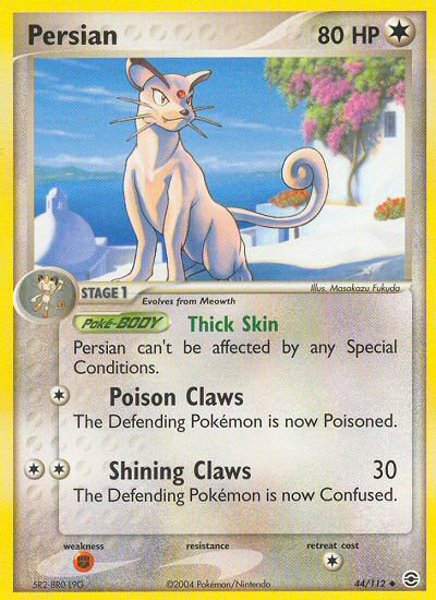 Persian (44/112) [EX: FireRed & LeafGreen] Pokémon