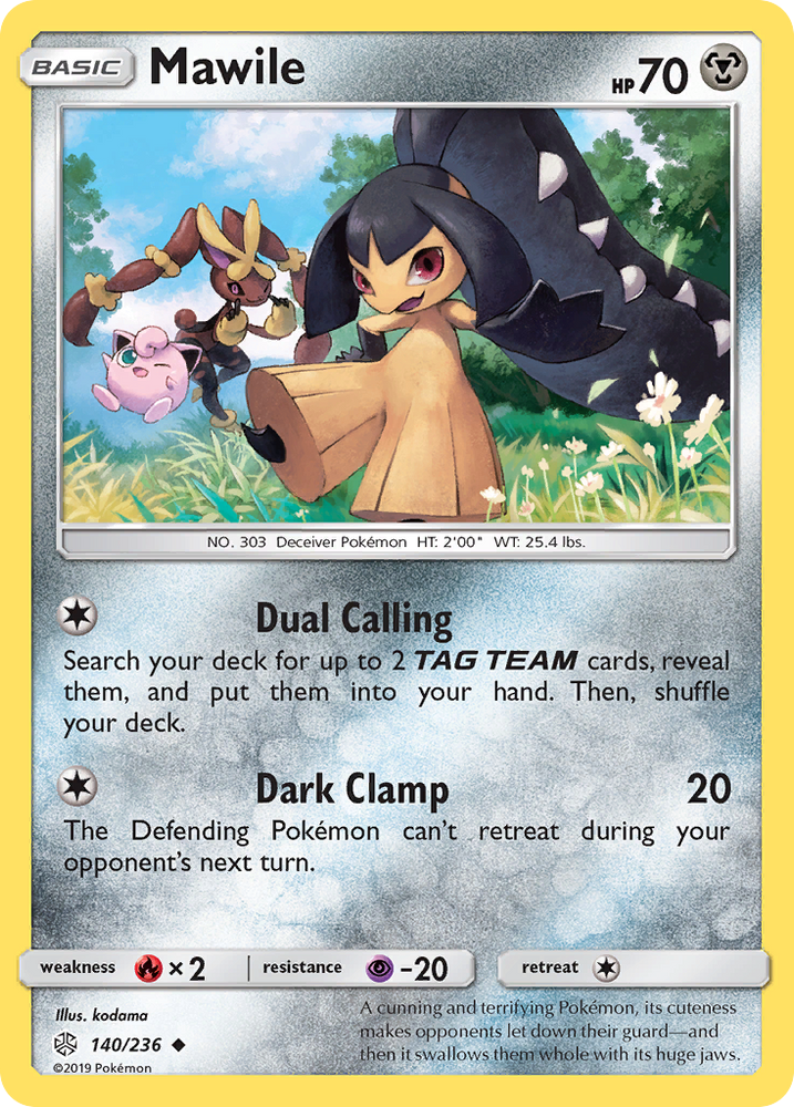 Mawile (140/236) [Sun & Moon: Cosmic Eclipse] Pokémon