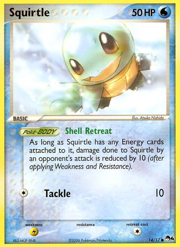 Squirtle (14/17) [POP Series 4] Pokémon