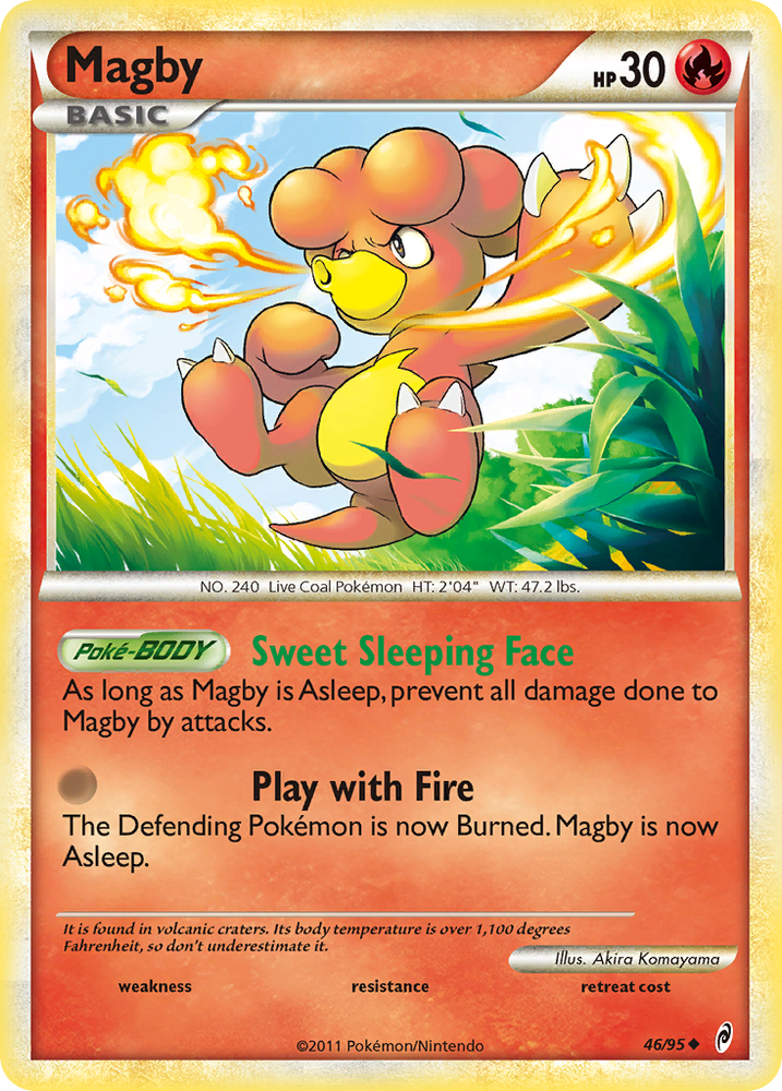 Magby (46/95) [HeartGold & SoulSilver: Call of Legends] Pokémon