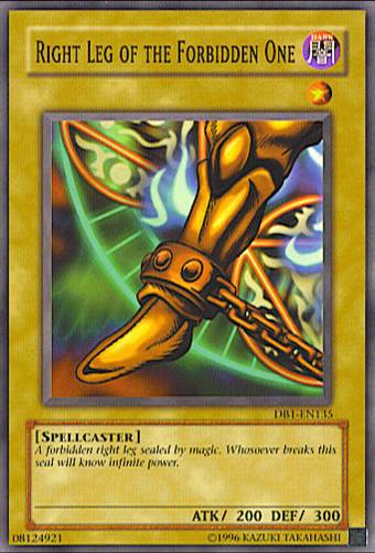 Right Leg of the Forbidden One [DB1-EN135] Common Yu-Gi-Oh!