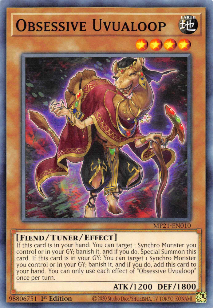 Obsessive Uvualoop [MP21-EN010] Common Yu-Gi-Oh!