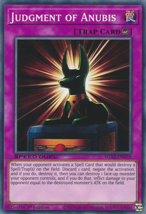 Judgment of Anubis [SGX2-END19] Common Yu-Gi-Oh!