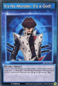 It's No Monster, It's a God! [SBCB-ENS02] Common Yu-Gi-Oh!