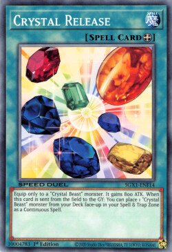 Crystal Release [SGX1-ENF14] Common Yu-Gi-Oh!