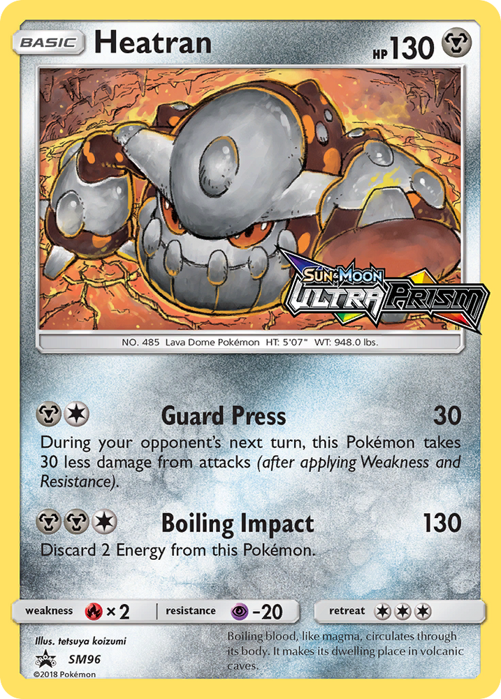 Heatran (SM96) [Sun & Moon: Black Star Promos] Pokémon