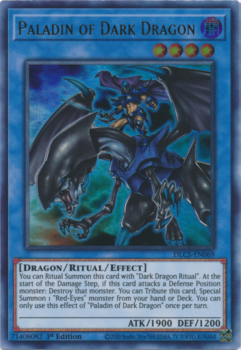 Paladin of Dark Dragon [DLCS-EN069] Ultra Rare