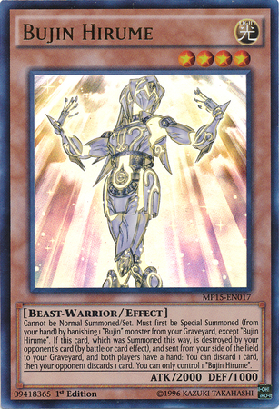 Bujin Hirume [MP15-EN017] Ultra Rare Yu-Gi-Oh!
