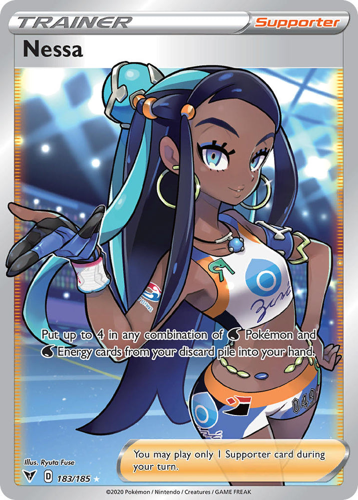 Nessa (183/185) [Sword & Shield: Vivid Voltage] Pokémon