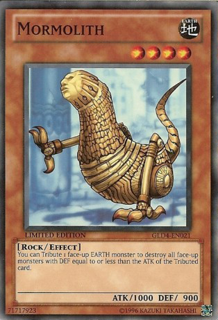 Mormolith [GLD4-EN021] Common Yu-Gi-Oh!