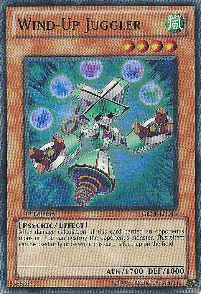 Wind-Up Juggler [GENF-EN015] Super Rare Yu-Gi-Oh!