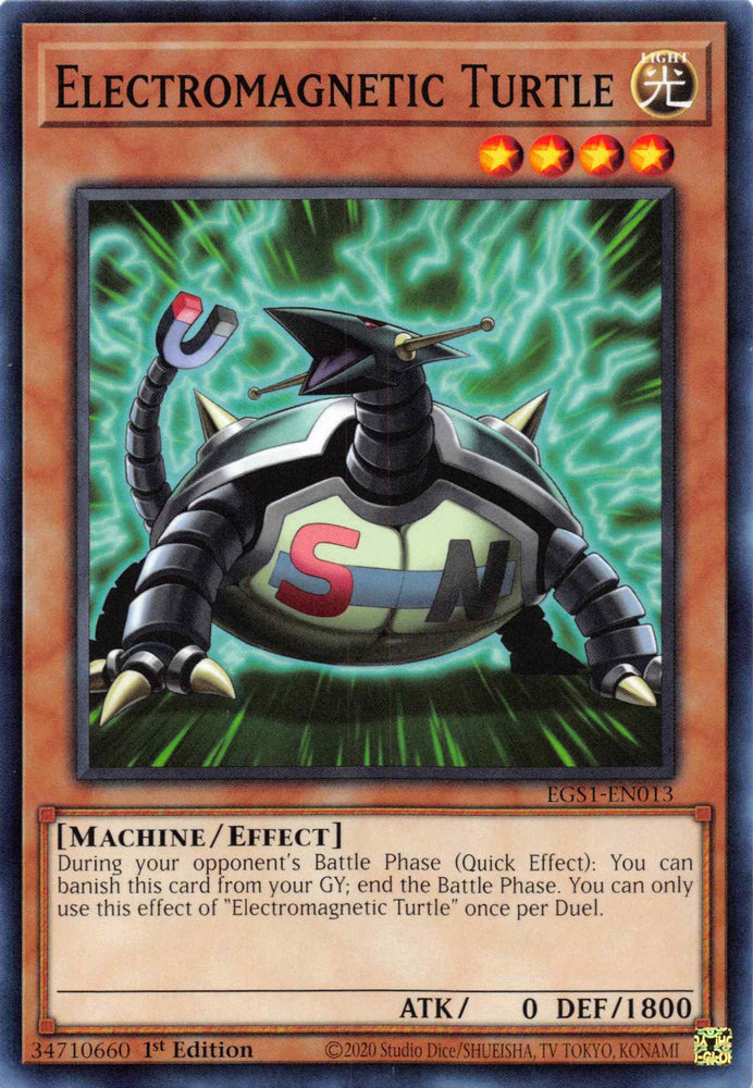 Electromagnetic Turtle [EGS1-EN013] Common Yu-Gi-Oh!