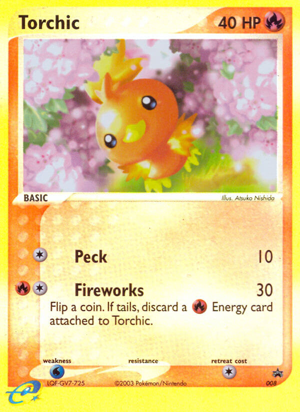 Torchic (008) [Nintendo: Black Star Promos] Pokémon
