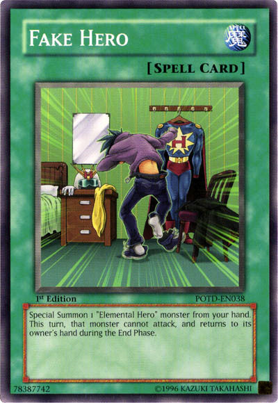 Fake Hero [POTD-EN038] Common Yu-Gi-Oh!