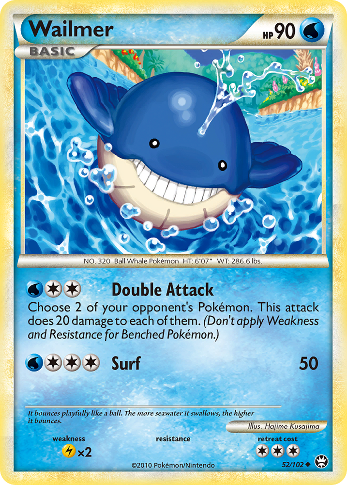 Wailmer (52/102) [HeartGold & SoulSilver: Triumphant] Pokémon