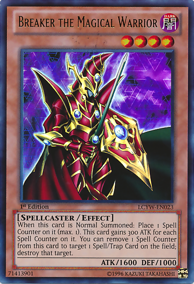 Breaker the Magical Warrior [LCYW-EN023] Ultra Rare Yu-Gi-Oh!