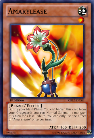 Amarylease [CBLZ-EN004] Common Yu-Gi-Oh!