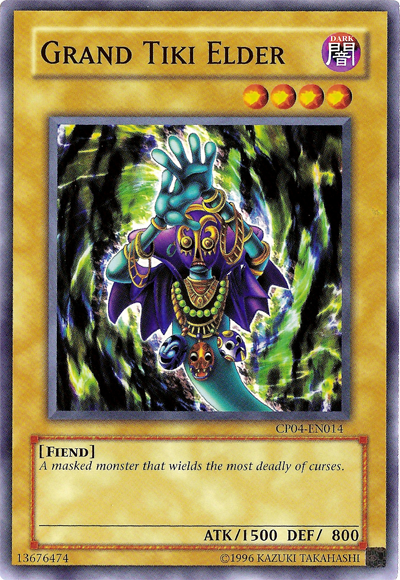 Grand Tiki Elder [CP04-EN014] Common Yu-Gi-Oh!