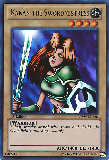 Kanan the Swordmistress [LCYW-EN228] Ultra Rare Yu-Gi-Oh!