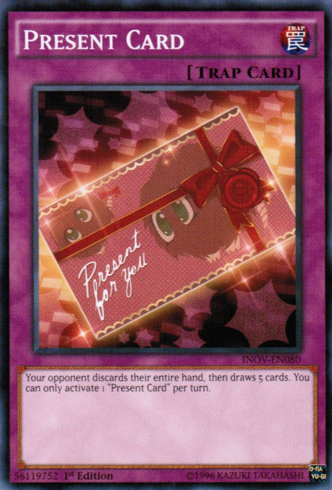 Present Card [INOV-EN080] Common Yu-Gi-Oh!