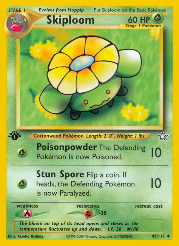 Skiploom (49/111) [Neo Genesis 1st Edition] Pokémon