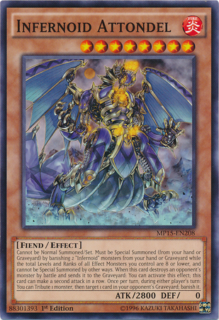 Infernoid Attondel [MP15-EN208] Common Yu-Gi-Oh!
